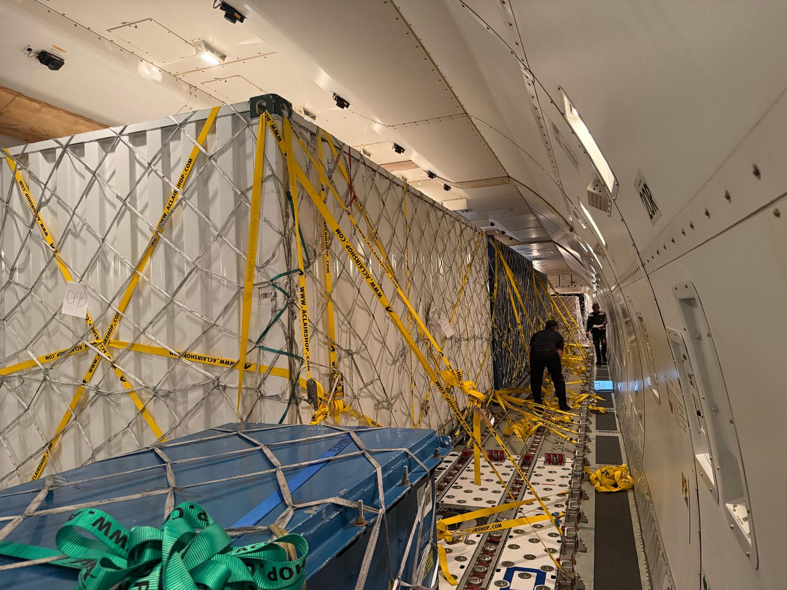 Aproximação final da aeronave